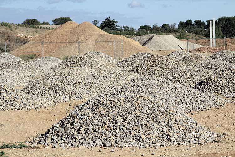 Exploitation de graviers et de sables Calenzana